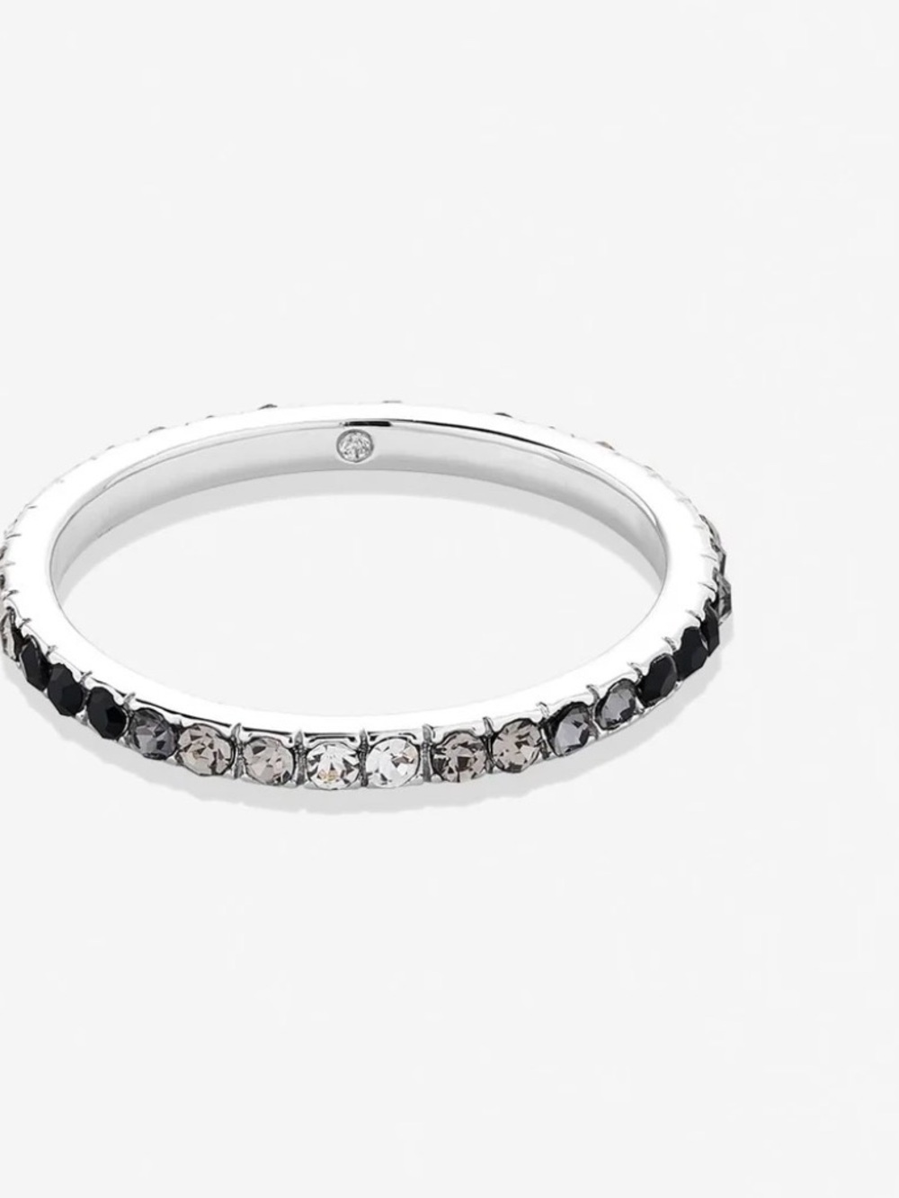 Bryan Anthonys Sterling Silver Eclipse Pave Ring